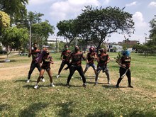 Campa&ntilde;a &iexcl;La p&oacute;lvora no es un juego! Llega a diferentes sectores de la ciudad.