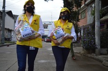 En navidad, la Emru garantiza la asistencia alimentaria del &aacute;rea de renovaci&oacute;n urbana. 