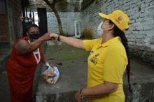 En navidad, la Emru garantiza la asistencia alimentaria del &aacute;rea de renovaci&oacute;n urbana. 