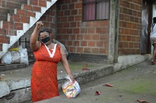 En navidad, la Emru garantiza la asistencia alimentaria del &aacute;rea de renovaci&oacute;n urbana. 