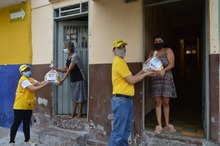 En navidad, la Emru garantiza la asistencia alimentaria del &aacute;rea de renovaci&oacute;n urbana. 