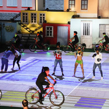 &Iacute;dolos del deporte cale&ntilde;o tiraron paso en el Sals&oacute;dromo