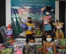 En Navidad, la Emru tambi&eacute;n acompa&ntilde;&oacute; a la ni&ntilde;ez del &aacute;rea de renovaci&oacute;n urbana.