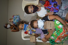 En Navidad, la Emru tambi&eacute;n acompa&ntilde;&oacute; a la ni&ntilde;ez del &aacute;rea de renovaci&oacute;n urbana.