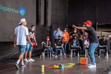 &lsquo;Basto MC&rsquo; dio c&aacute;tedra en el 1er Freestyle Cali Ciudad Deportiva