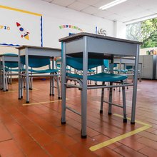 Distanciamiento en aulas