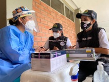 A 150 funcionarios del Sena se les practicaron pruebas de covid-19 