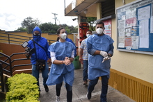 Empezaron visitas de la estrategia en salud para evitar que pacientes lleguen a UCI por covid-19