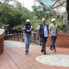 Habilitan primer tramo del parque central R&iacute;o Cali en las inmediaciones del CAM