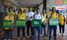 La Emru entreg&oacute; 1000 tapabocas en la Terminal de Transportes y sensibiliz&oacute; para mitigar contagio por covid-19 