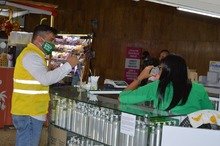 La Emru entreg&oacute; 1000 tapabocas en la Terminal de Transportes y sensibiliz&oacute; para mitigar contagio por covid-19 