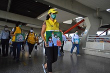 La Emru entreg&oacute; 1000 tapabocas en la Terminal de Transportes y sensibiliz&oacute; para mitigar contagio por covid-19 