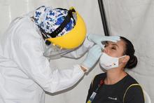 A viajeros nacionales e internacionales se les toman pruebas de Covid - 19