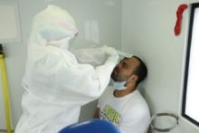 Punto fijo de pruebas Covid en el oriente de Cali