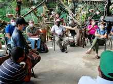 Recorrido por veredas de Pance para atender necesidades y tomar medidas frente a presencia de miner&iacute;a ilegal