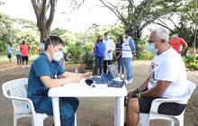 Presencia institucional en puntos de toma de muestras covid-19 en el sur de Cali