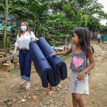 Gobierno Ospina y Save of Children llevaron ayudas a familias Wounaan Nonam