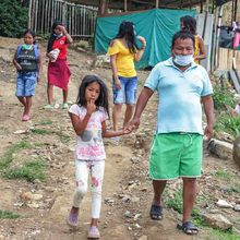 Gobierno Ospina y Save of Children llevaron ayudas a familias Wounaan Nonam