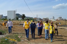 Ospina reconoci&oacute; terrenos donde se construir&aacute; el edificio Cali Inteligente 