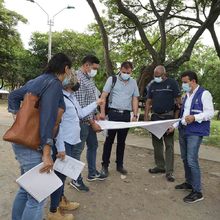 Recorrido inicio de obras Coraz&oacute;n Distrito de Aguablanca
