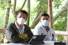 En visitas a corregimientos se coordinan planes de trabajo con la comunidad