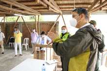 En visitas a corregimientos se coordinan planes de trabajo con la comunidad