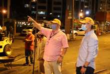 Con jornadas nocturnas las &lsquo;Obras de Coraz&oacute;n&rsquo; siguen activas en la &lsquo;Portada al Mar&rsquo;