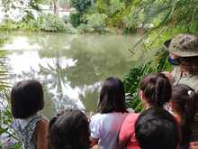 Visitantes del parque la Babilla disfrutan con acciones para el cuidado  y conservaci&oacute;n de los humedales