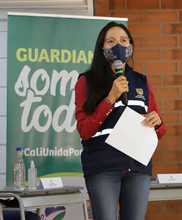 Con siembra de &aacute;rboles, ni&ntilde;os celebran su nueva sede educativa
