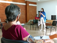 L&iacute;deres comunitarios conocieron el plan de inmunizaci&oacute;n contra la covid-19