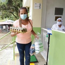 Entrega de la PAE en la ruralidad 