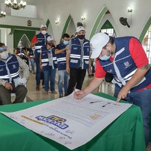 Equipo de la Subsecretar&iacute;a de Cobertura Educativa firm&oacute; pacto por una atenci&oacute;n digna a la ciudadan&iacute;a