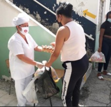 M&aacute;s de 500 mil raciones de alimentaci&oacute;n escolar se entregaron en primera semana lectiva de 2021