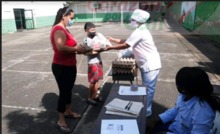 M&aacute;s de 500 mil raciones de alimentaci&oacute;n escolar se entregaron en primera semana lectiva de 2021