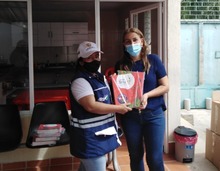 Materiales para continuar aprendiendo desde casa recibieron 558 estudiantes en extra edad