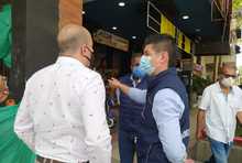 Verifican el control y el estado del espacio p&uacute;blico en la Avenida Sexta