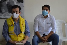 Obras de la calle 13 entre carreras 12 y 15 son socializadas con la comunidad de San Pascual  