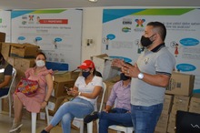 Obras de la calle 13 entre carreras 12 y 15 son socializadas con la comunidad de San Pascual  