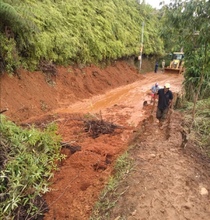 Infraestructura atendi&oacute; deslizamientos en zona rural por Fen&oacute;meno de la Ni&ntilde;a