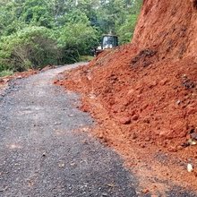 Infraestructura atendi&oacute; deslizamientos en zona rural por Fen&oacute;meno de la Ni&ntilde;a