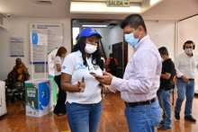 Funcionarios de la Alcald&iacute;a vivieron el lanzamiento de la app PSP Cali