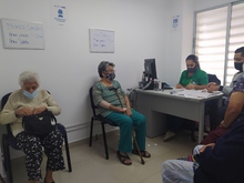 Vacunados 338 adultos mayores de 80 a&ntilde;os, de las EPS subsidiadas de la ESE Ladera