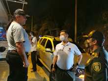 Autoridades locales realizan visitas de control a establecimientos nocturnos