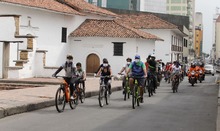 #MujeresDeCoraz&oacute;n &lsquo;rodaron&rsquo; por una v&iacute;a segura y sin acoso