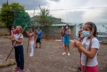 Kevin, el embajador de la Cali Ciudad Deportiva en la Comuna 20