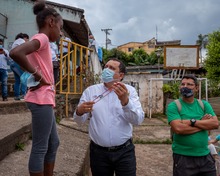 Kevin, el embajador de la Cali Ciudad Deportiva en la Comuna 20