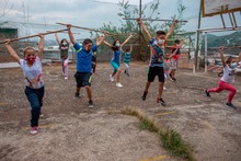 Kevin, el embajador de la Cali Ciudad Deportiva en la Comuna 20