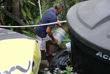 En v&iacute;a a Cristo Rey, Salud P&uacute;blica hace control a criaderos del zancudo transmisor del dengue 