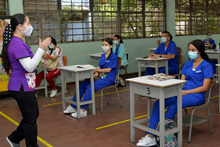 La comunidad educativa del INEM Jorge Isaacs celebr&oacute; el feliz regreso a clases en alternancia