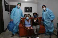 Casa a casa, alcalde Ospina busca adultos mayores de 80 a&ntilde;os para ser vacunados por la vida